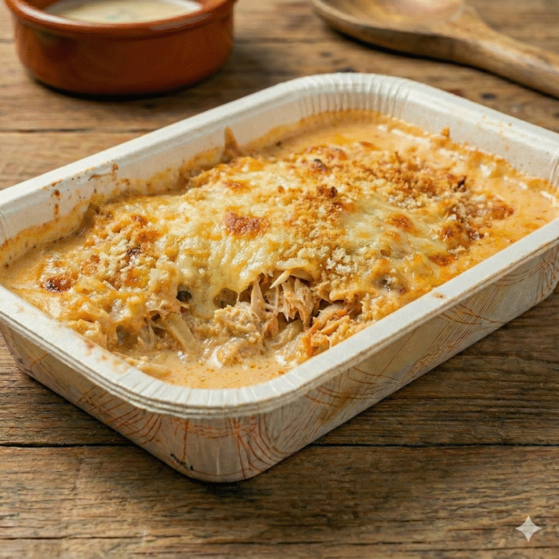 pastel de jaiba en pote horneable pote horneable con pastel de jaiba pastel de jaiba listo para calentar pastel marino cremoso Poseidon Seafood