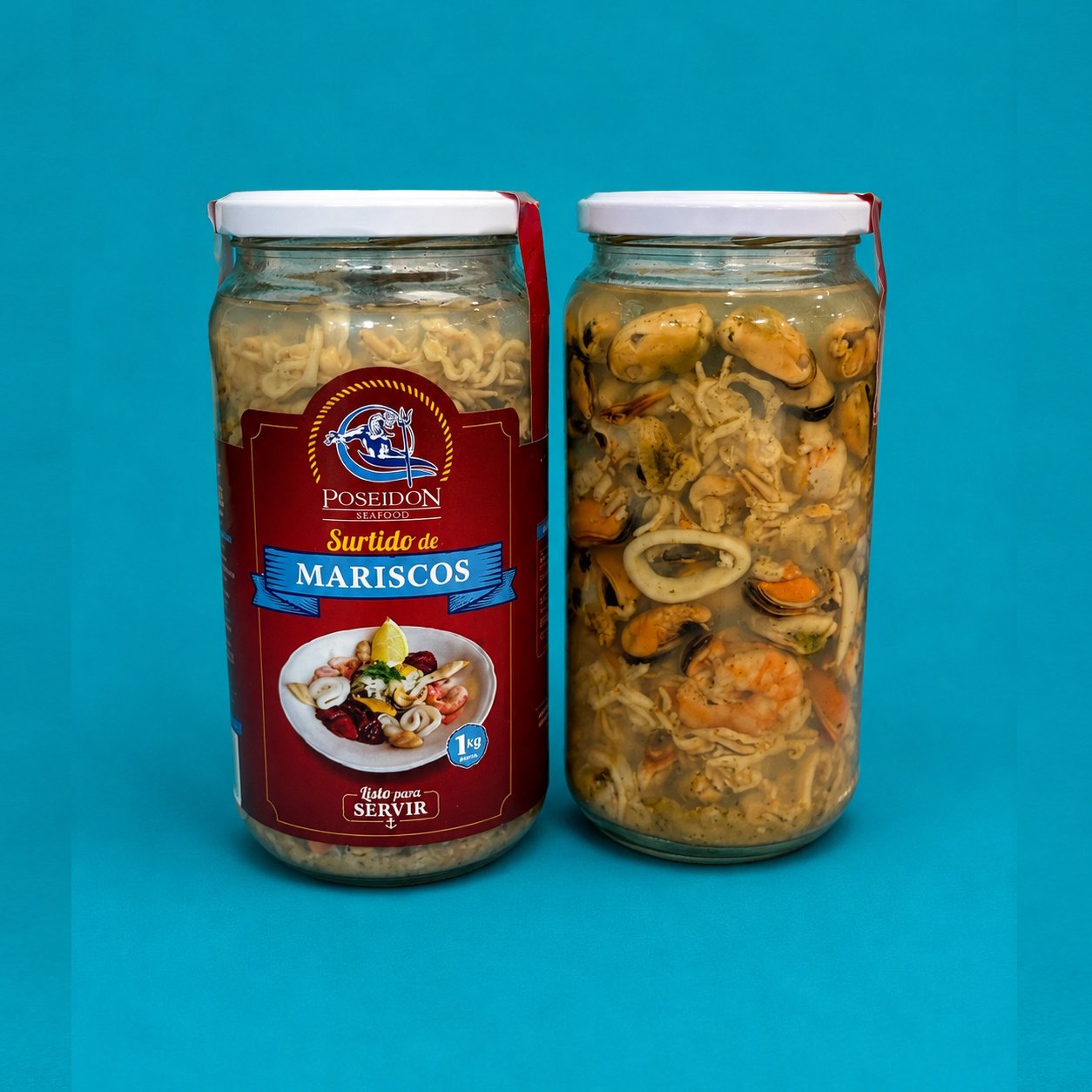 Surtido de Mariscos Frasco 1lt - Imagen 2