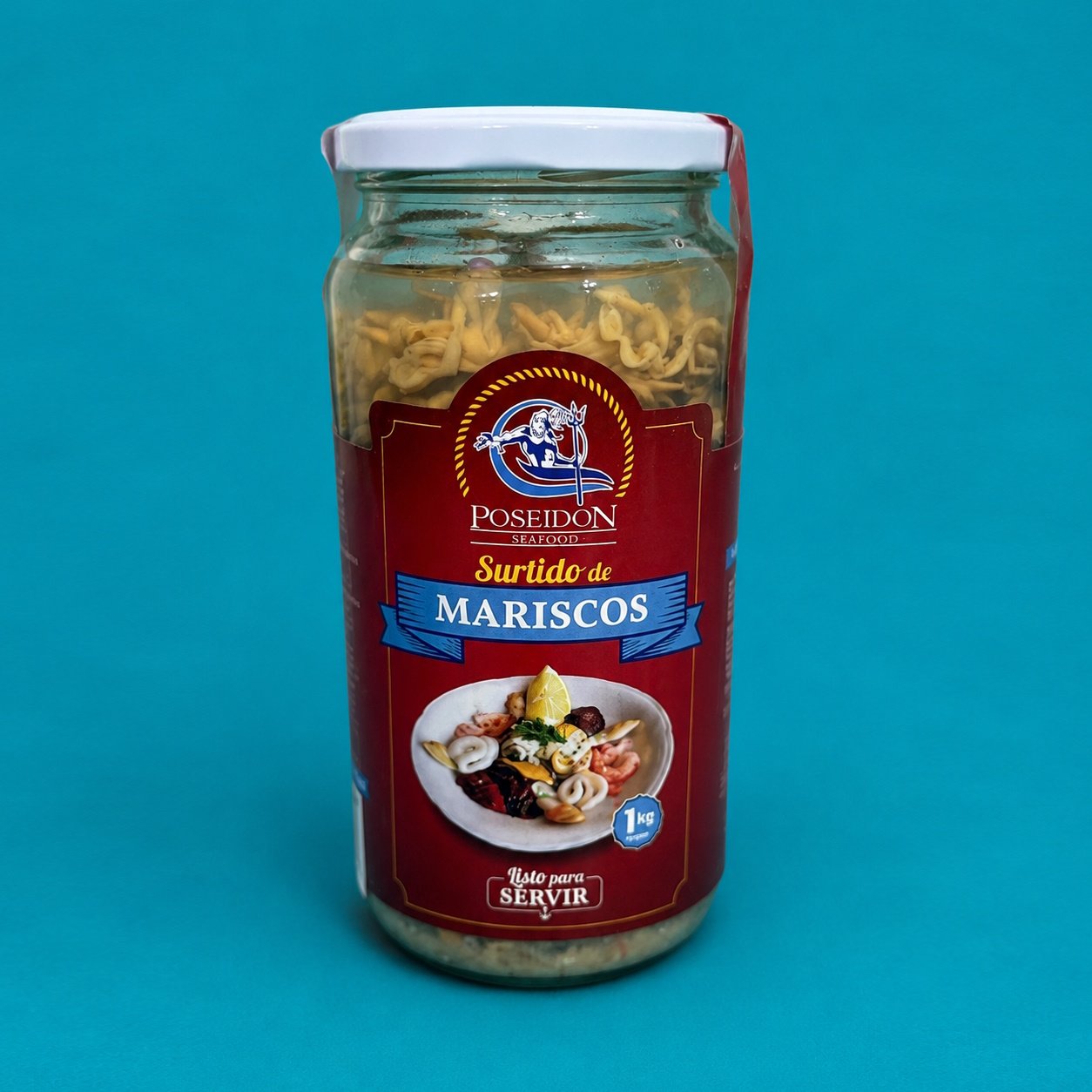 Surtido de Mariscos Frasco 1lt