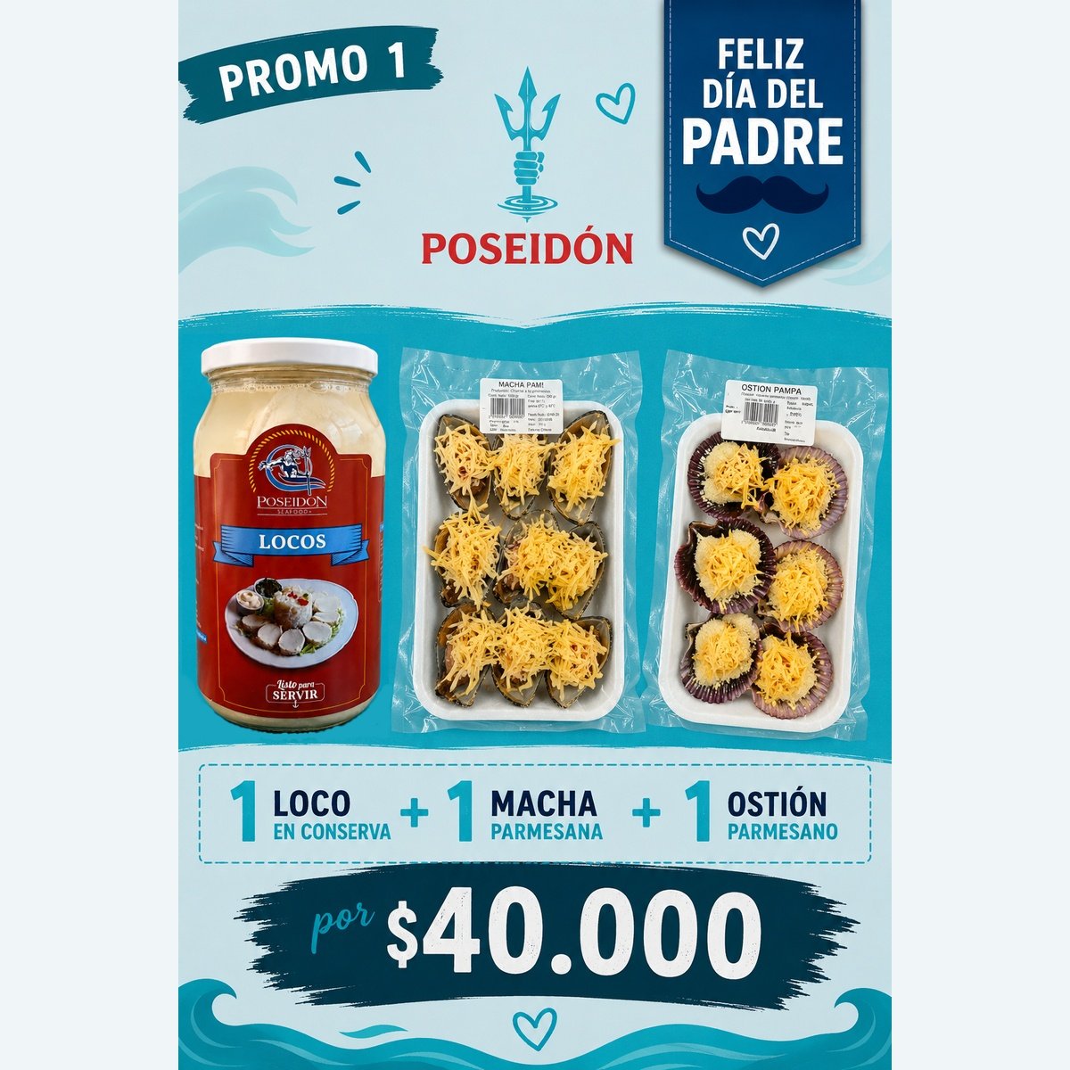 Pack Día del Padre Mariscos Gourmet # 1