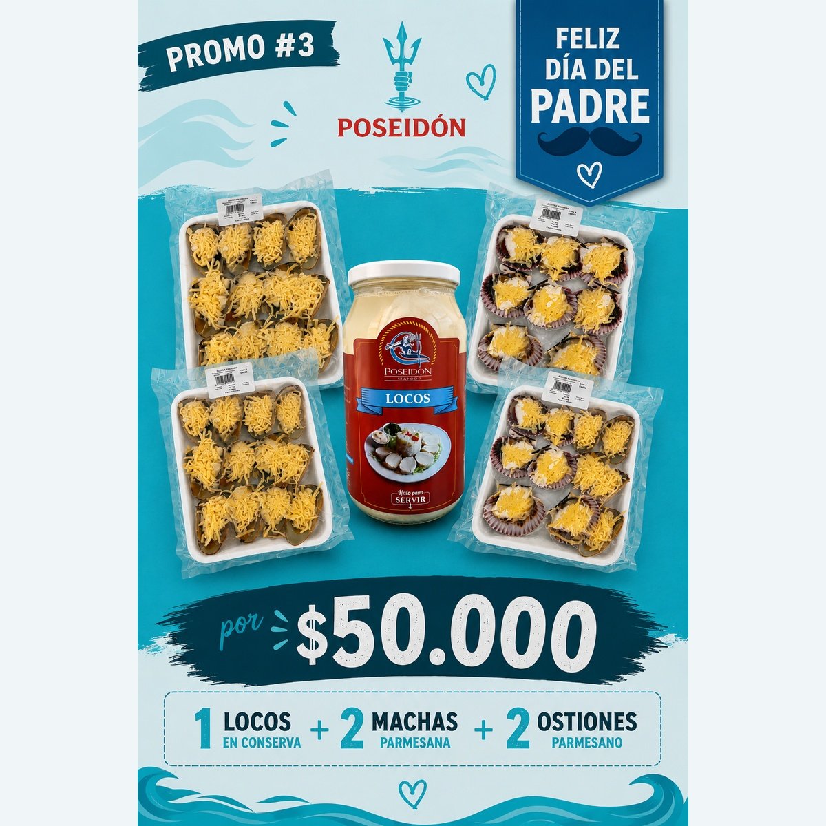 Pack Día del Padre Mariscos Gourmet # 3