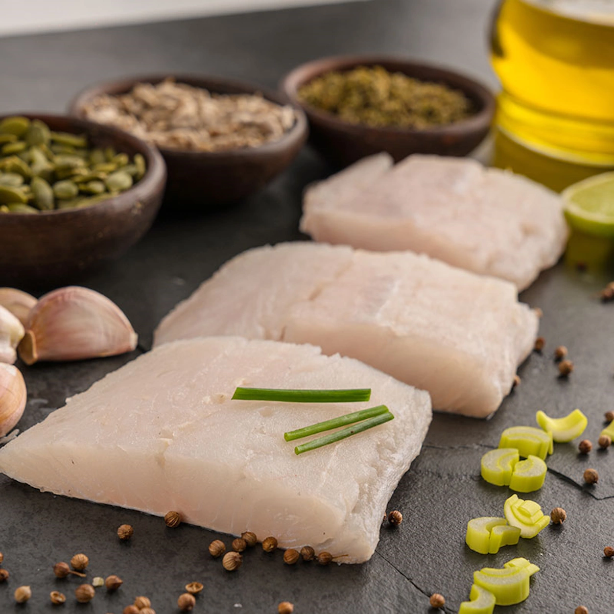 Pescados congelados